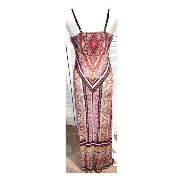Stiletto’s Maxi Boho Style Vintage Dress XL - Picture 2 of 9